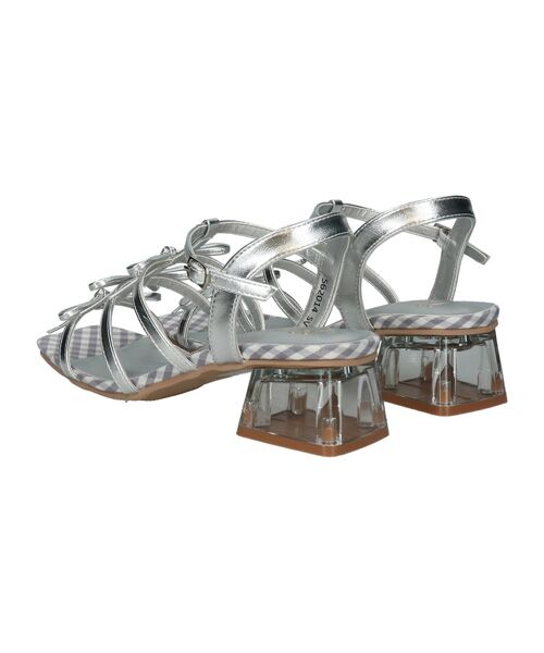 Bridget Birkin / ブリジットバーキン サンダル | 【Bridget Birkin】ギンガムチェックリボンサンダル | 詳細14