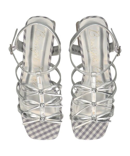 Bridget Birkin / ブリジットバーキン サンダル | 【Bridget Birkin】ギンガムチェックリボンサンダル | 詳細16