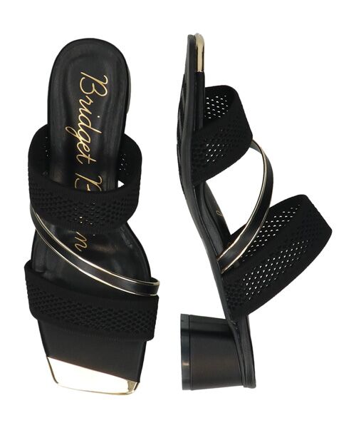 Bridget Birkin / ブリジットバーキン サンダル | 【Bridget Birkin】トウアクセントニットサンダル | 詳細6