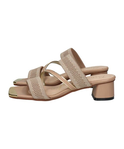 Bridget Birkin / ブリジットバーキン サンダル | 【Bridget Birkin】トウアクセントニットサンダル | 詳細7