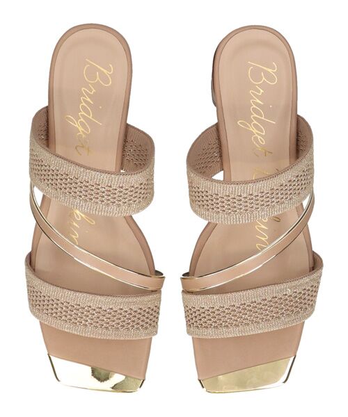 Bridget Birkin / ブリジットバーキン サンダル | 【Bridget Birkin】トウアクセントニットサンダル | 詳細10