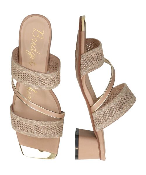 Bridget Birkin / ブリジットバーキン サンダル | 【Bridget Birkin】トウアクセントニットサンダル | 詳細12