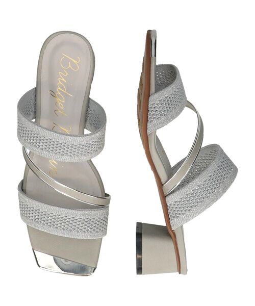 Bridget Birkin / ブリジットバーキン サンダル | 【Bridget Birkin】トウアクセントニットサンダル | 詳細18