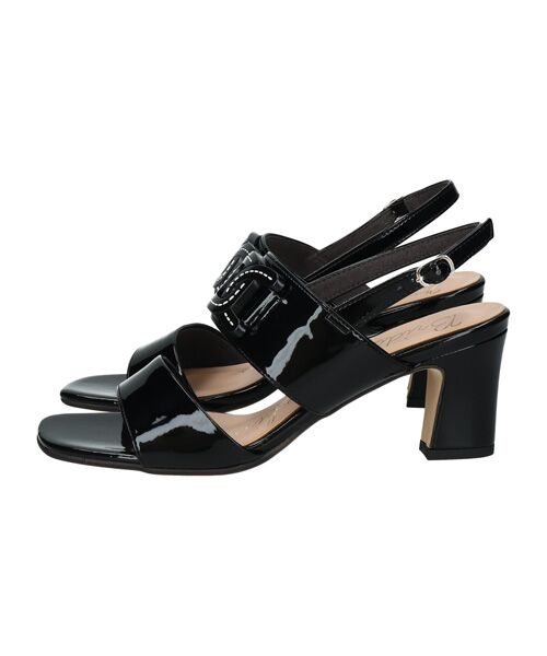 Bridget Birkin / ブリジットバーキン サンダル | 【Bridget Birkin】チェーンモチーフパーツサンダル | 詳細7