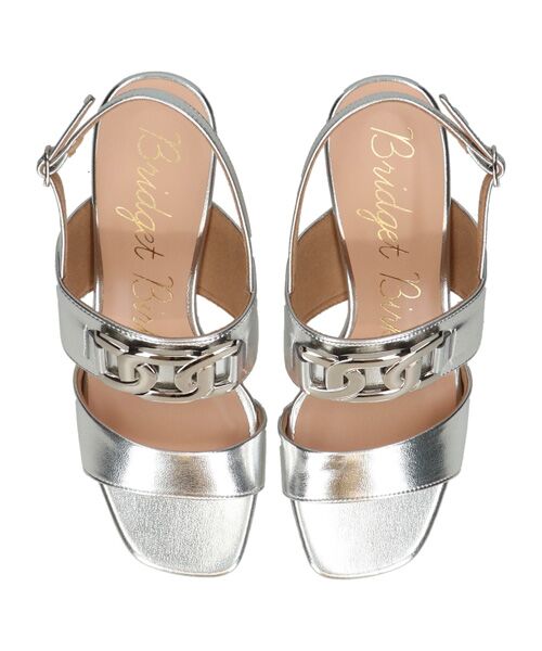 Bridget Birkin / ブリジットバーキン サンダル | 【Bridget Birkin】チェーンモチーフパーツサンダル | 詳細16