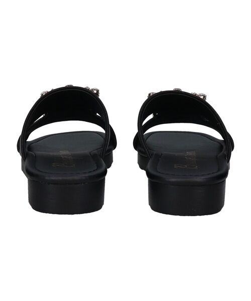 Bridget Birkin / ブリジットバーキン サンダル | 【Bridget Birkin】スクエアバックルミュールサンダル | 詳細3