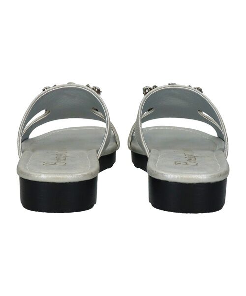 Bridget Birkin / ブリジットバーキン サンダル | 【Bridget Birkin】スクエアバックルミュールサンダル | 詳細15