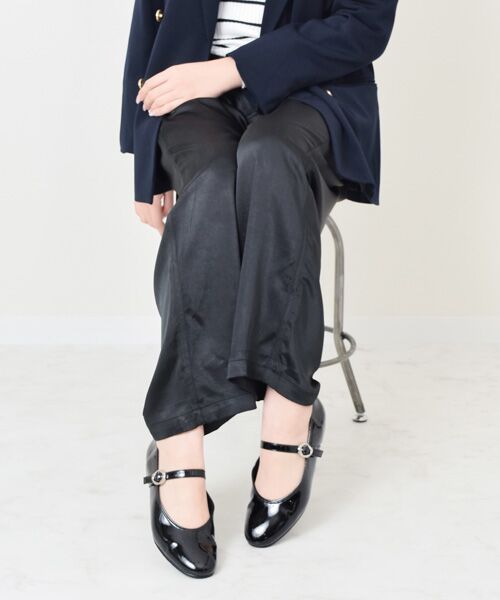 Bridget Birkin / ブリジットバーキン レインシューズ | 【Bridget Birkin】モチーフパーツメリージェーンレインパンプス | 詳細8