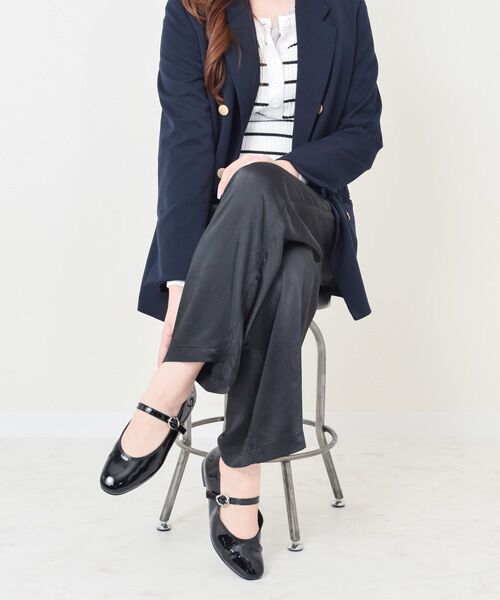 Bridget Birkin / ブリジットバーキン レインシューズ | 【Bridget Birkin】モチーフパーツメリージェーンレインパンプス | 詳細9