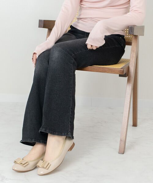 Bridget Birkin / ブリジットバーキン レインシューズ | 【Bridget Birkin】バックルグログランリボンレインパンプス | 詳細18