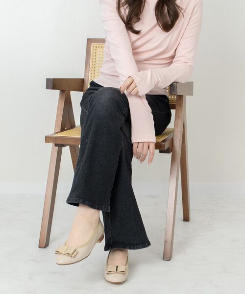 Bridget Birkin / ブリジットバーキン レインシューズ | 【Bridget Birkin】バックルグログランリボンレインパンプス | 詳細19