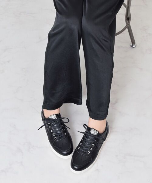 Bridget Birkin / ブリジットバーキン スニーカー | 【Bridget Birkin】サイドギャザービジュースニーカー | 詳細8