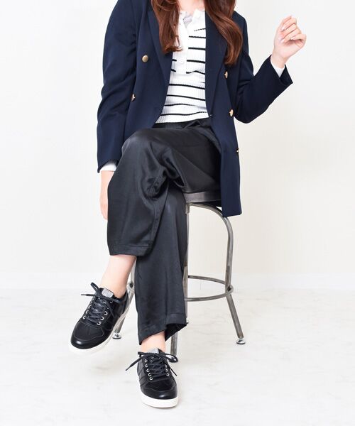 Bridget Birkin / ブリジットバーキン スニーカー | 【Bridget Birkin】サイドギャザービジュースニーカー | 詳細9