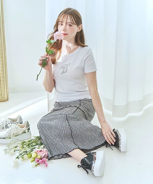 Bridget Birkin / ブリジットバーキン スニーカー | 【Bridget Birkin】グリッターメッシュスニーカー | 詳細9