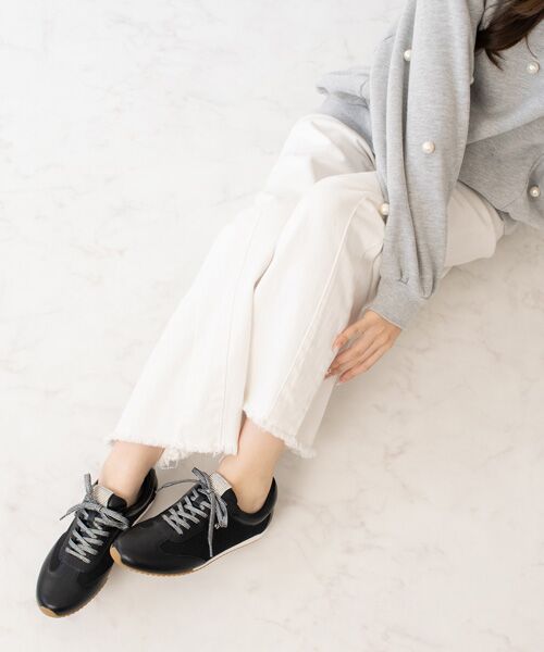 Bridget Birkin / ブリジットバーキン スニーカー | 【Bridget Birkin】サイドメッシュスニーカー | 詳細8