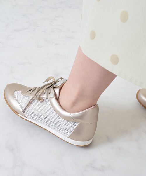 Bridget Birkin / ブリジットバーキン スニーカー | 【Bridget Birkin】サイドメッシュスニーカー | 詳細26