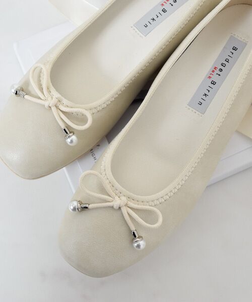 Bridget Birkin / ブリジットバーキン パンプス | 【BRIDGET BIRKIN WALK】インヒールリボンパンプス | 詳細19