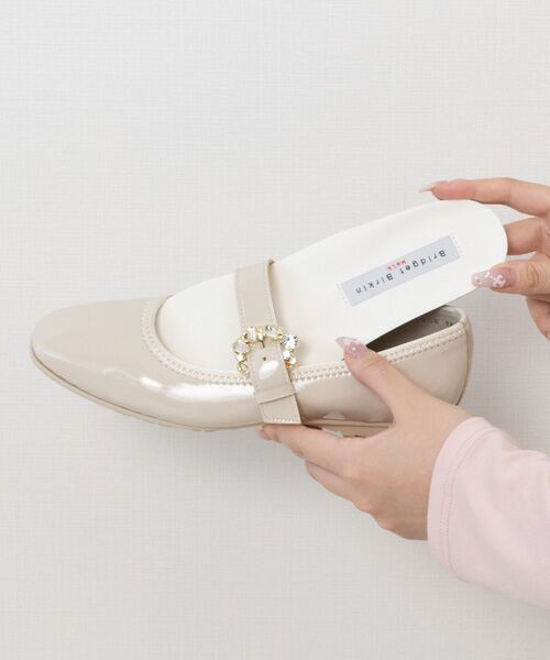 Bridget Birkin / ブリジットバーキン パンプス | 【BRIDGET BIRKIN WALK】ビジューメリージェーンパンプス | 詳細17