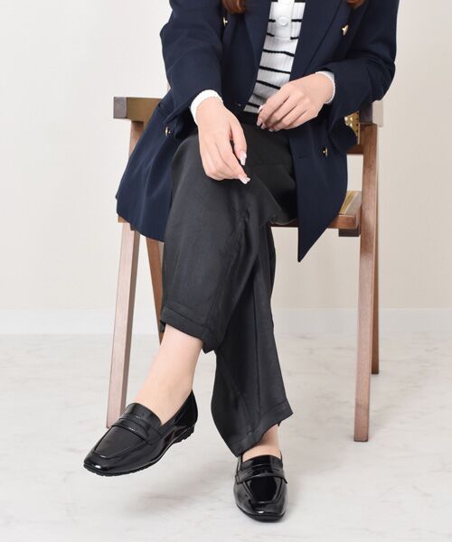 Bridget Birkin / ブリジットバーキン ビジネス・ドレスシューズ | 【BRIDGET BIRKIN WALK】エフォートレスベルトローファー | 詳細15