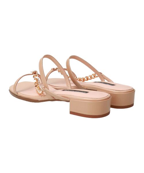 Bridget Birkin / ブリジットバーキン サンダル | 【PARADIS COULEUR】スクエアトウチェーンストラップサンダル | 詳細19