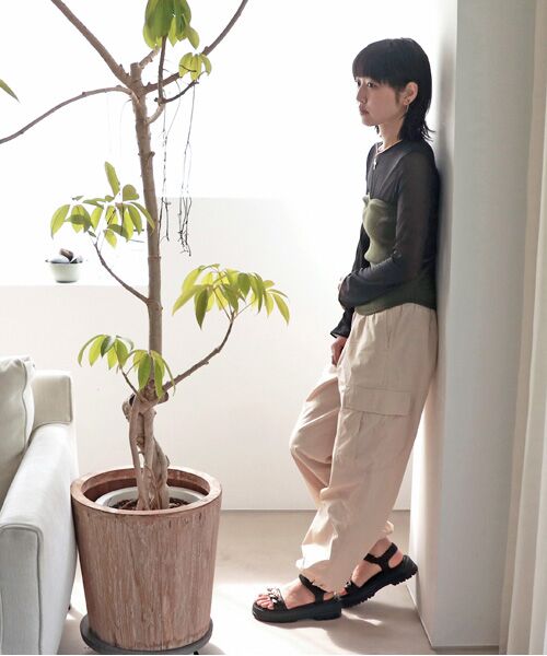 Bridget Birkin / ブリジットバーキン サンダル | 【PARADIS COULEUR】アンクルストラップ厚底チェーンサンダル | 詳細10