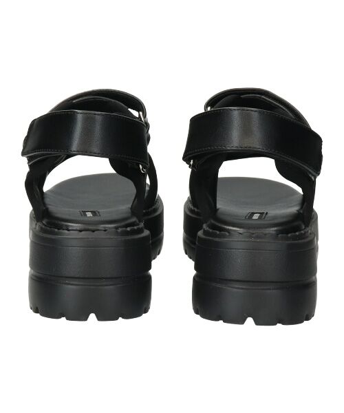 Bridget Birkin / ブリジットバーキン サンダル | 【PARADIS COULEUR】ビジューバックルベルクロスポーツサンダル | 詳細4