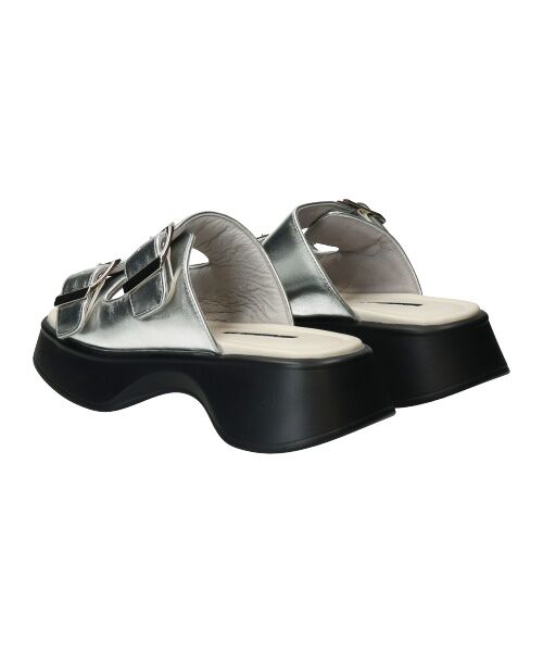 Bridget Birkin / ブリジットバーキン サンダル | 【PARADIS COULEUR】ダブルバックル厚底ミュールサンダル | 詳細22