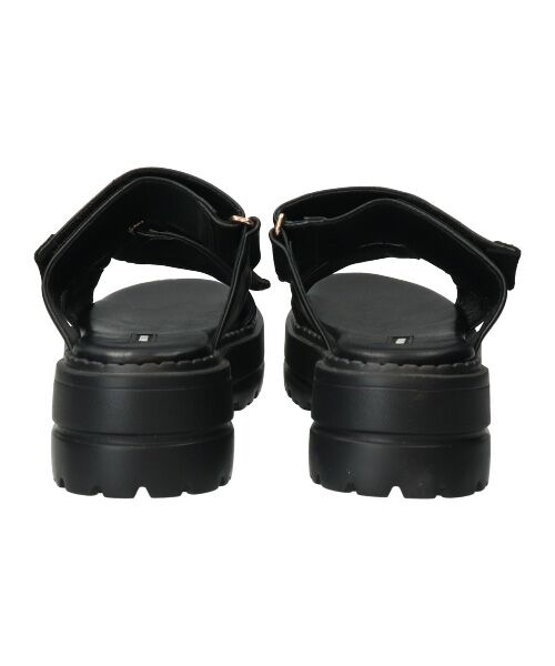 Bridget Birkin / ブリジットバーキン サンダル | 【PARADIS COULEUR】ワイドベルクロ厚底ミュールサンダル | 詳細4