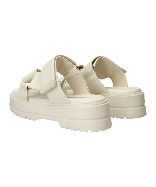 Bridget Birkin / ブリジットバーキン サンダル | 【PARADIS COULEUR】ワイドベルクロ厚底ミュールサンダル | 詳細10