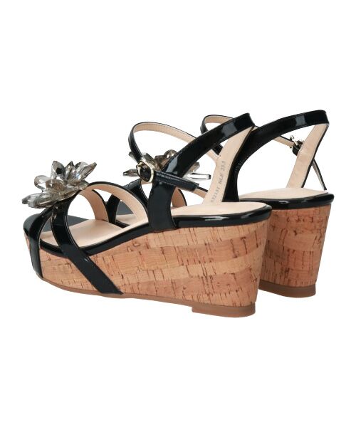 Bridget Birkin / ブリジットバーキン サンダル | 【Bridget Birkin】クリスタルフラワーサンダル | 詳細3