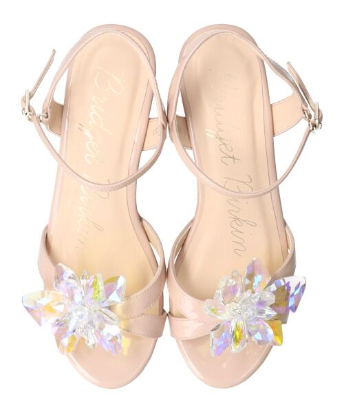 Bridget Birkin / ブリジットバーキン サンダル | 【Bridget Birkin】クリスタルフラワーサンダル | 詳細20