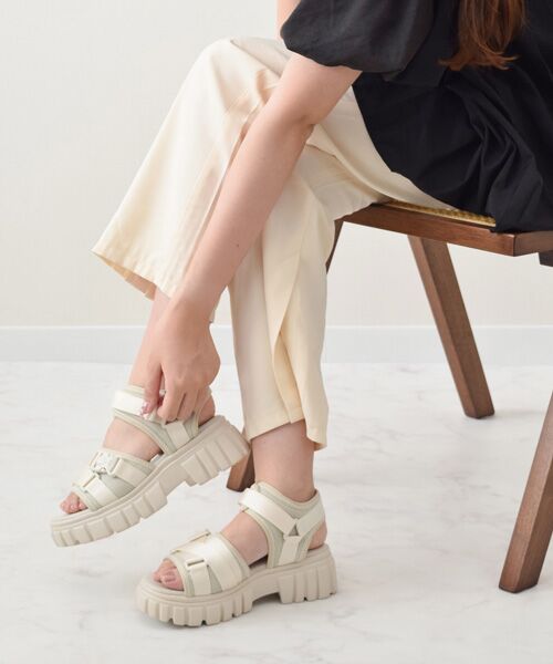 Bridget Birkin / ブリジットバーキン サンダル | 【Bridget Birkin】ベルクロスポーツサンダル | 詳細17