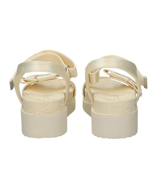 Bridget Birkin / ブリジットバーキン サンダル | 【Bridget Birkin】リボンベルトジャガードサンダル | 詳細4