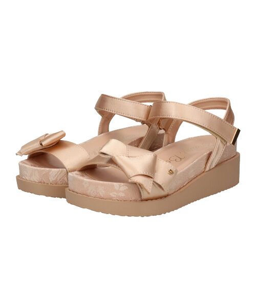 Bridget Birkin / ブリジットバーキン サンダル | 【Bridget Birkin】リボンベルトジャガードサンダル | 詳細10