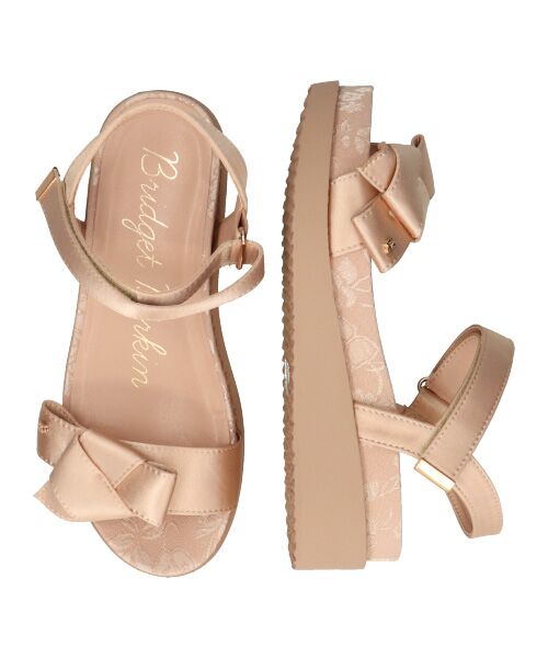 Bridget Birkin / ブリジットバーキン サンダル | 【Bridget Birkin】リボンベルトジャガードサンダル | 詳細16