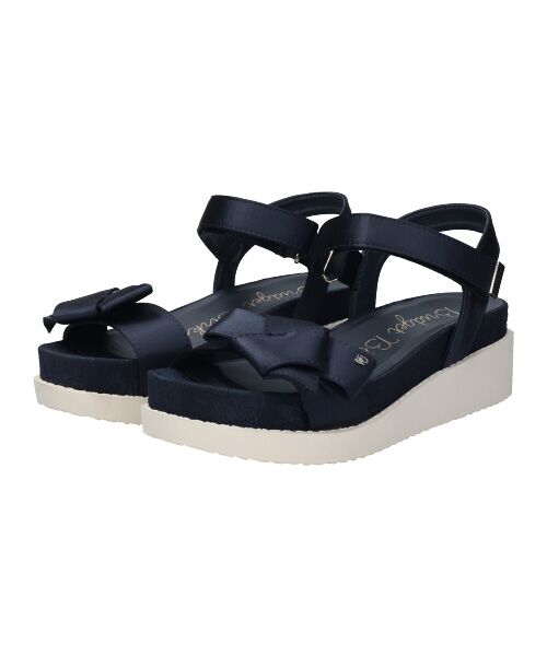 Bridget Birkin / ブリジットバーキン サンダル | 【Bridget Birkin】リボンベルトジャガードサンダル | 詳細19