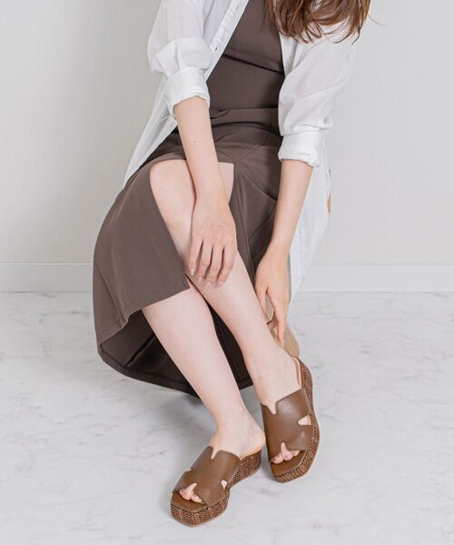 Bridget Birkin / ブリジットバーキン サンダル | 【Bridget Birkin】厚底プラットフォームサンダル | 詳細26