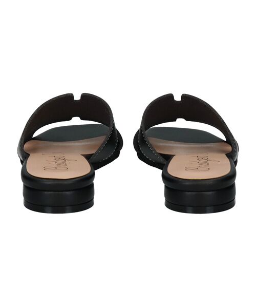 Bridget Birkin / ブリジットバーキン サンダル | 【Bridget Birkin】サイドカットステッチミュールサンダル | 詳細3