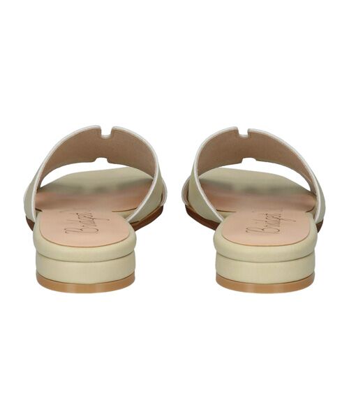 Bridget Birkin / ブリジットバーキン サンダル | 【Bridget Birkin】サイドカットステッチミュールサンダル | 詳細9