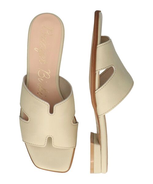 Bridget Birkin / ブリジットバーキン サンダル | 【Bridget Birkin】サイドカットステッチミュールサンダル | 詳細12