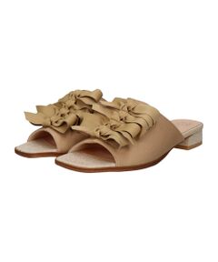 Bridget Birkin / ブリジットバーキン サンダル | 【Bridget Birkin】ラインリボンミュールサンダル