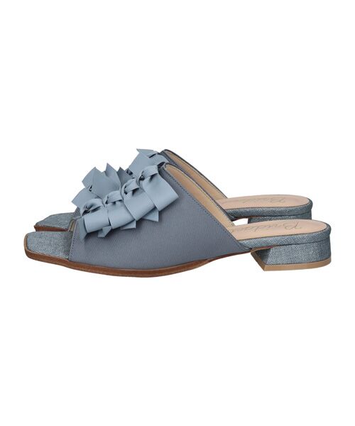 Bridget Birkin / ブリジットバーキン サンダル | 【Bridget Birkin】ラインリボンミュールサンダル | 詳細13