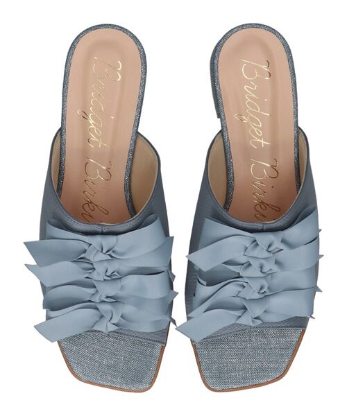 Bridget Birkin / ブリジットバーキン サンダル | 【Bridget Birkin】ラインリボンミュールサンダル | 詳細16