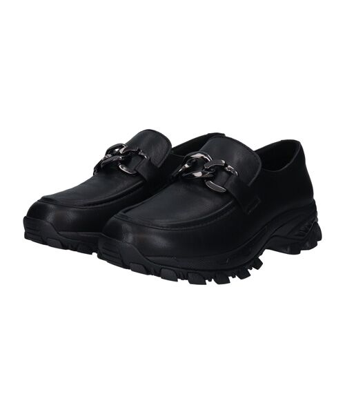 Bridget Birkin / ブリジットバーキン スニーカー | 【VINCULUM 】防滑メタルチェーンローファー（ブラック）