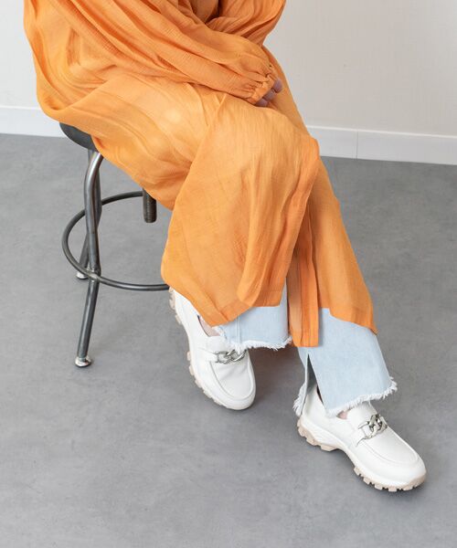 Bridget Birkin / ブリジットバーキン スニーカー | 【VINCULUM 】防滑メタルチェーンローファー | 詳細17