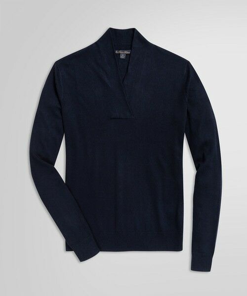 Brooks Brothers / ブルックス ブラザーズ ニット・セーター | シルク/カシミヤ　ショールカラーセーター | 詳細7
