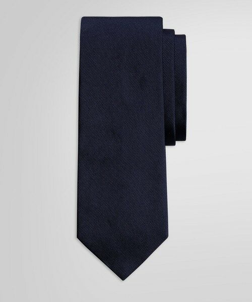 【美品】Brooks Brothers／ソリッド／レップタイ／ネイビー ソリッド レップタイ （ネクタイ）｜Brooks Brothers
