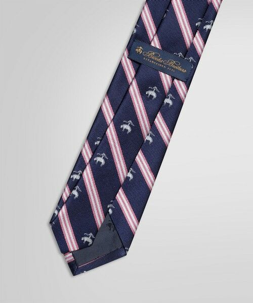 Brooks Brothers / ブルックス ブラザーズ ネクタイ | ミニBB#1ストライプ GFジャカード レップタイ | 詳細1
