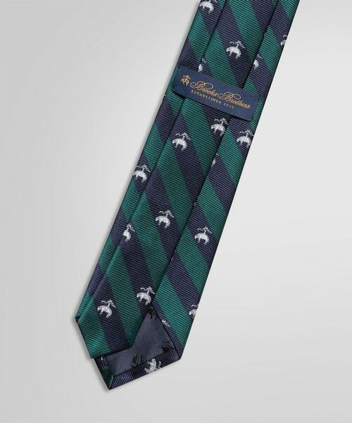 Brooks Brothers / ブルックス ブラザーズ ネクタイ | BB#4 ガードストライプ GFジャカード レップタイ | 詳細2