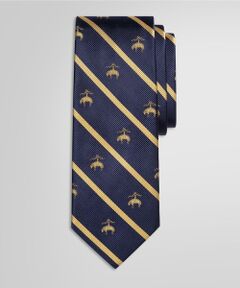 新品✨️ ブルックスブラザーズ ネクタイ ネイビー ストライプ 高級シルク USA BROOKS BROTHERS ブルックスブラザーズ シルク ボウタイ 蝶